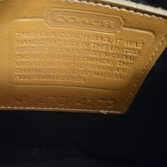 Coach Tan Leather Shoulder Bag - Picture 10 of 10